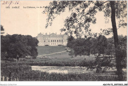 ADCP8-72-0745 - SABLE - Le Château Vu Du Parc  - Sable Sur Sarthe