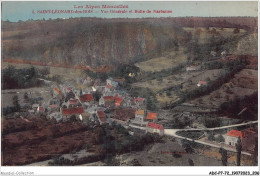 ADCP7-72-0695 - Les Alpes Mancelles - SAINT-LEONARD-DES-BOIS - Vue Générale Et Butte De Narbonne - Saint Leonard Des Bois