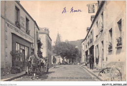 ADCP7-72-0692 - Les Alpes Mancelles - ST-LEONARD-DES-BOIS - Vue Intérieure Du Bourg - Saint Leonard Des Bois