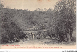 ADCP7-72-0670 - LES ALPES MANCELLES - Saint-Léonard-des-bois - Vue De Narbonne Et Passage Du Pont  - Saint Leonard Des Bois