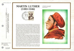 FRANCE - 500e Anniversaire De La Naissance De Martin  Luther (1483-1546) - N° 670 Du Catalogue CEF - 1980-1989