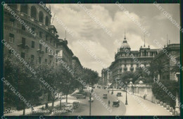 Roma Città Via Vittorio Veneto PIEGA Foto Cartolina MX1841 - Andere & Zonder Classificatie