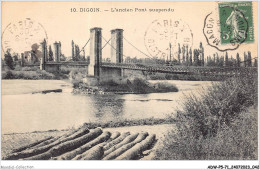 ADWP5-71-0409 - DIGOIN - L'ancien Pont Suspendu  - Digoin