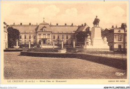 ADWP4-71-0330 - LE CREUSOT - Hôtel-Dieu Et Monument  - Le Creusot