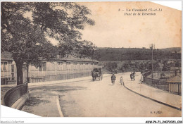 ADWP4-71-0312 - LE CREUSOT - Pont De La Direction  - Le Creusot
