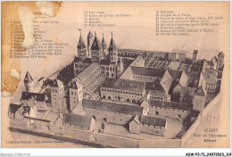 ADWP3-71-0246 - CLUNY - Plan De L'ancienne Abbaye  - Cluny