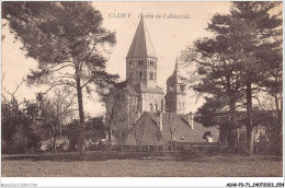 ADWP3-71-0216 - CLUNY - Jardin De L'abbatiale  - Cluny