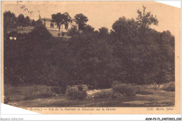 ADWP3-71-0205 - CORMATIN - Vue De La Garenne Et Déversoir Sur La Grosne  - Chalon Sur Saone