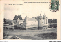 ADWP2-71-0185 - Château De La CLAYETTE  - Charolles