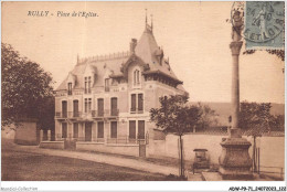 ADWP9-71-0856 - RULLY - Place De L'eglise  - Chalon Sur Saone