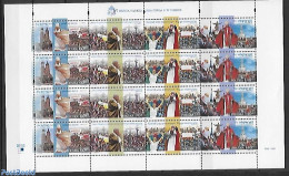 Poland 1999 Pope S/s., Mint NH, Religion - Pope - Unused Stamps