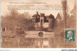 ADWP9-71-0823 - SAINT-GENGOUX-LE-NATIONAL - Chateau De Sercy  - Chalon Sur Saone