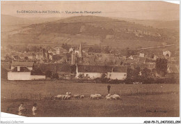 ADWP9-71-0822 - SAINT-GENGOUX-LE-NATIONAL - Vue Prise Du Montgoubot  - Chalon Sur Saone