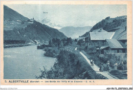 ADYP8-73-0672 - ALBERTVILLE - Les Bords De L'arly Et Le Charvin  - Albertville