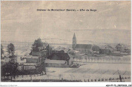 ADYP7-73-0624 - Château De Montailleur - Effet De Neige  - Gresy Sur Isere