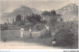 ADYP7-73-0600 - Le Nivolet Et Le Mont Pennay - Vus Des Environs De CHAMBERY  - Chambery