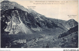 ADYP6-73-0514 - PRALOGNAN-LA-VANOISE - Vue Générale Prise Du Sentier Du Col De La Vanoise  - Pralognan-la-Vanoise