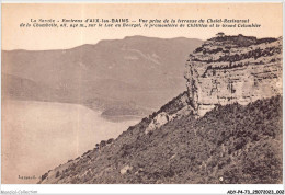 ADYP4-73-0273 - Environs D'AIX-LES-BAINS - Vue Prise De La Terrasse Du Chalet-restaurant De La Chambotte  - Aix Les Bains