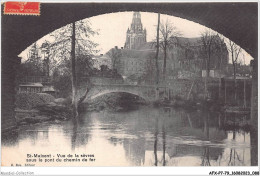 AFXP7-79-0600 - ST-MAIXENT - Vue De La Sevres Sous Le Pont Du Chemin De Fer - Saint Maixent L'Ecole