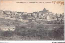 AFXP6-79-0506 - THOUARS - Vue Generale De La Ville Et Des Fortifications - Thouars