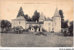 AFXP6-79-0498 - Environs De SAUZE-VAUSSAUS - Chateau De Monteneau - Sauze Vaussais