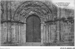 AFXP6-79-0467 - PARTHENAY - Portail De La Chapelle De L'ecole Chavagne - Parthenay