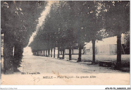 AFXP5-79-0378 - MELLE - Place Bujault - La Grande Allée - Melle