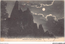 AFXP4-79-0345 - BRESSUIRE - Le Chateau - La Tour Du Tresor Dans Laquelle On Admire Encore Trois Superbes Cheminees  - Bressuire