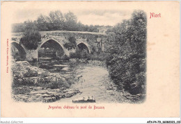 AFXP4-79-0331 - ARGENTON-CHATEAU - Le Pont De BOUZON - Argenton Chateau
