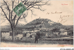 AFYP1-81-0026 - Vue D'ensemble De CORDES - Prise Des Cabanes  - Cordes