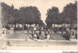 AFXP9-79-0771 - NIORT - Escalier De La Breche Et Avenue De Limoges - Niort