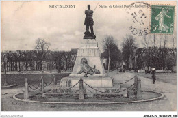 AFXP7-79-0610 - ST-MAIXENT - Statue Du Colonel Denfert-rochereau - Saint Maixent L'Ecole