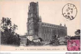 AFYP5-81-0475 - ALBI - La Cathédrale Sainte-cécile - Façade Méridionale  - Albi