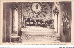 AHMP2-71-0134 - PARAY-LE-MONIAL - L'autel - La Châsse Et Les Reliques De Sainte Marguerite-marie - Paray Le Monial