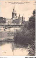 AHMP1-71-0054 - PARAY-LE-MONIAL - La Basilique Et Le Pont Sur La Bourbince - Paray Le Monial