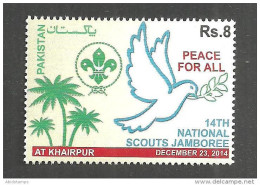 PAKISTAN  14TH NATIONAL SCOUT  JAMBOREE 2014   MNH - Covers & Documents