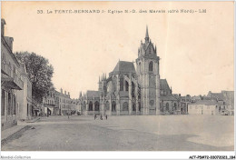 ACTP5-72-0479 - LA FERTE-BERNARD - église N-D Des Marais - Côté Nord - La Ferte Bernard