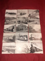 +80 Orginal Postcard, Locomotive.. - Eisenbahnen