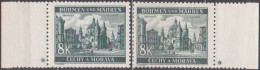 030/ Pof. 47, Border Stamps, Plate Mark + - Neufs