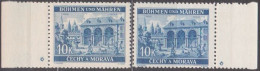 031/ Pof. 48, Border Stamps, Plate Mark * - Neufs