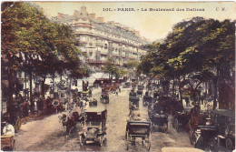 Paris - Le Boulevard Des Italiens - Arrondissement: 16