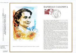 FRANCE - Danielle CASANOVA , Résistante Morte En Déportation - N° 673 Du Catalogue CEF - 1980-1989