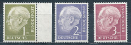 Bund 194 - 196 ** Mi. 12,70 - Unused Stamps