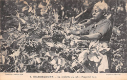 GUADELOUPE - La Cueillette (ceuillette) Du Café - Propriété Dain - Femme, Pin-up - Cachet Exposition Coloniale 1931 - Other & Unclassified