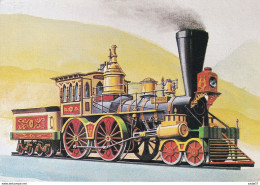 USA Locomotive Type 2B 1850 Naam Loc S. Meredith - Eisenbahnen