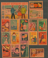 RUSSIA 1962 Matchbox Labels - Estonian Department Store ETKVL (catalog# 92) - Zündholzschachteletiketten