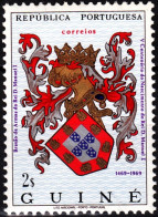 PORTUGUESE GUINEA 1969 King Manuel I - 500th Birth Anniversary. Heraldry, MNH - Portuguese Guinea