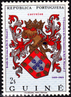 PORTUGUESE GUINEA 1969 King Manuel I - 500th Birth Anniversary. Heraldry, MNH - Guinea Portoghese