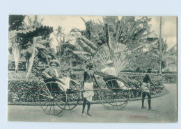 E213/ Rickshaw Ceylon AK 1927 - Sonstige & Ohne Zuordnung