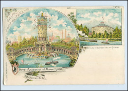 N657/ Berlin Restaurant Mit Wasserturm Ca.1900 Litho AK - Spandau